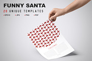 Funny Santa Concept, an Invitation Template by Alex Blogoodf (Thumbnail 6 of 8)