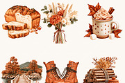 New England Leaf Peeping Clipart, an Object Illustration by BusyDaydesign (Thumbnail 5 of 9)