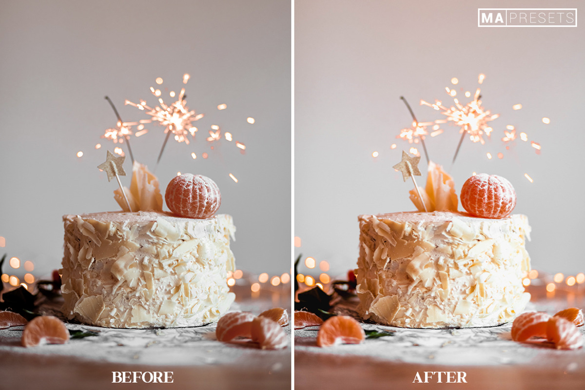 10 STYLED CAKE Lightroom Presets, a Preset Add-On by MaPresets (Photo 8 of 14)