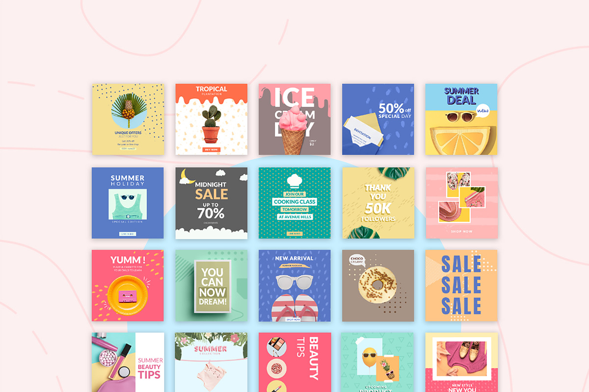 ANIMATED Colorful Social Media Pack, a Social Media Template by Eviory (Photo 6 of 15)