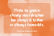 Salvador Abstract Font, a Sans Serif Font by 177Studio (Thumbnail 6 of 8)