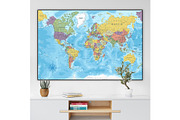 World Map - Highly Detailed Vector, a Graphic by PorcuPen Works (Thumbnail 3 of 6)