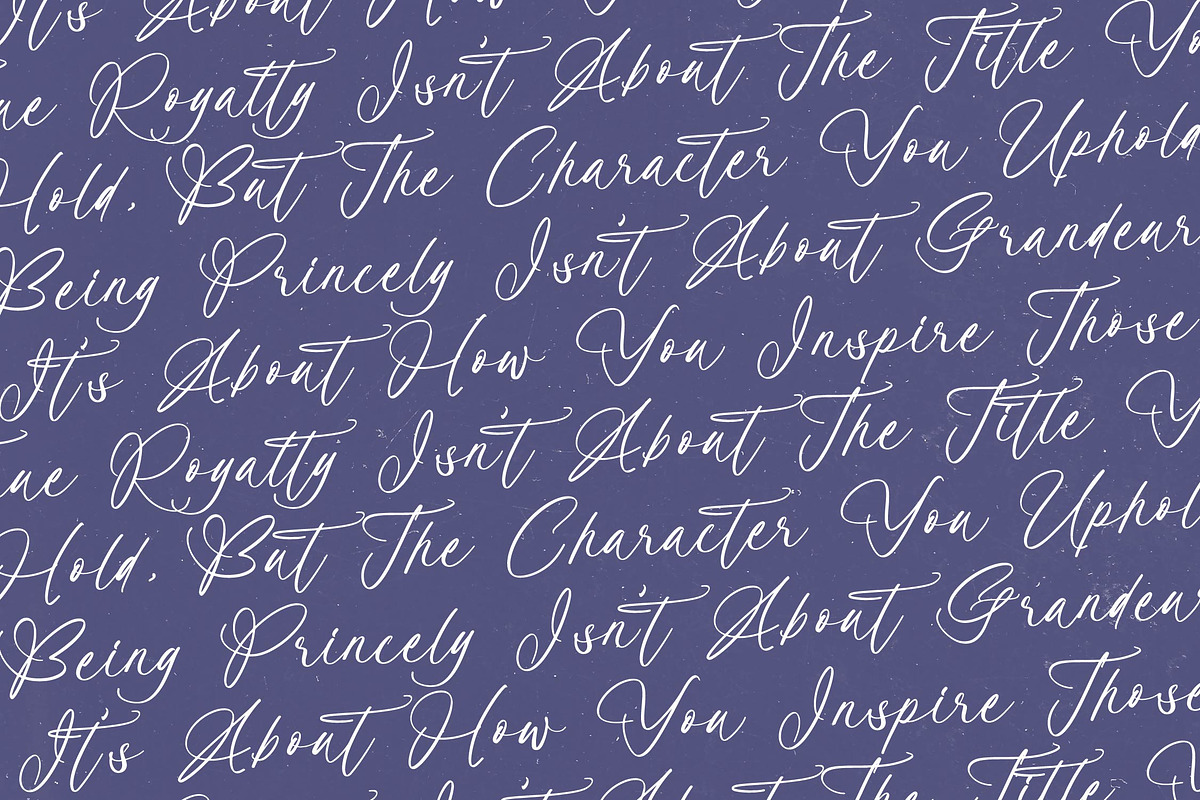 Princely Agatha Stylish Calligraphy, a Script Font by stylishtype.co (Photo 17 of 20)