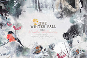 Winter fall bundle. all in 1, an Animal Illustration by Alisa Mikibith Art (Thumbnail 5 of 30)
