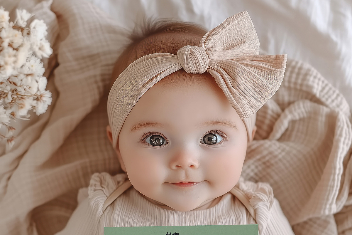 Cute Nursery Card Mockups., a Books & Magazine Mockup by Designwork (Photo 11 of 15)