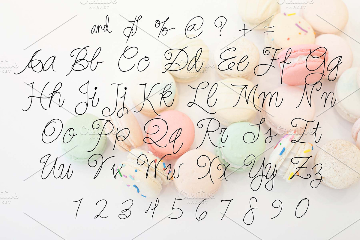 VERSAILLE Hand Lettered Font preview 3