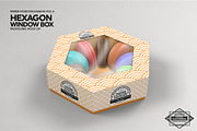 Hexagon Window Box Mockup, a Packaging Mockup by INCDesign (Thumbnail 3 of 6)