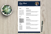 Resume Template 2 page pack | Rose, a Resume Template by Kayytechin Shop (Thumbnail 6 of 6)
