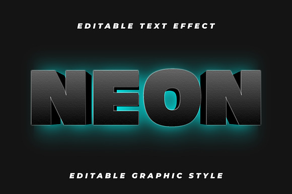 Neon Glow Blacklight Text Effect preview 4
