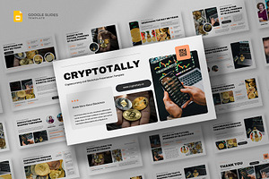 Blockchain Cryptocurrency Slides, a Presentation Template by fluffstudio