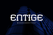 Entige - Font