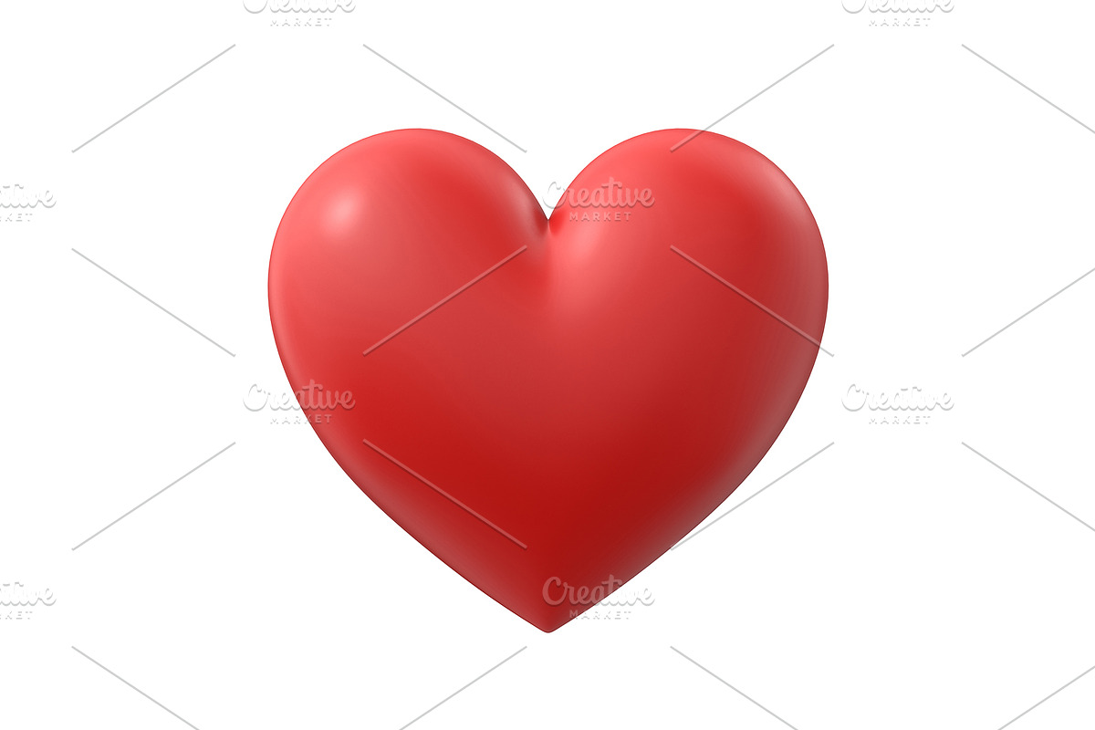 Heart Simple, HiRes and LowPoly, an Object 3D Model by CGTech (Photo 1 of 9)