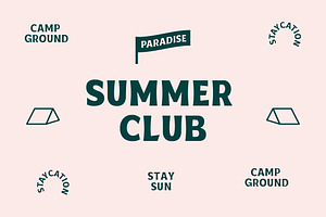 Basted Club Vintage Font