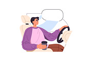 Thoughtful people think, dream set, a Person Illustration by PaperTrident (Thumbnail 3 of 9)