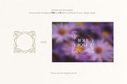 Art Nouveau Modern Linear Frames Set, a Graphic by MaryArt (Thumbnail 6 of 6)