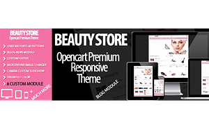 Beauty Shop Responsive, a Bootstrap Template by Opencart Premium Theme