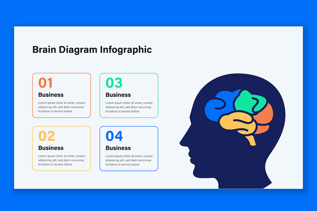 Creative Brain Diagram Infographic, a Presentation Template by ContestDesign (Photo 3 of 5)