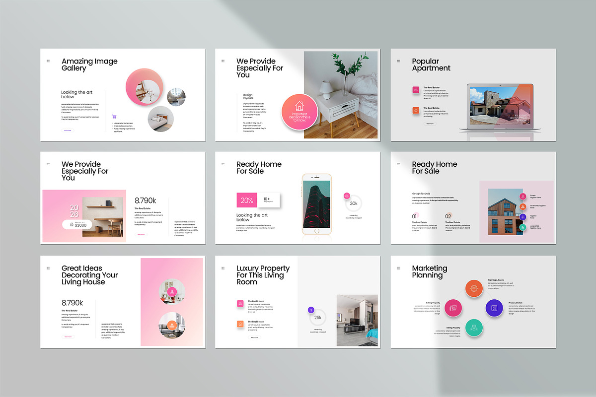 Real Estate Presentation Template, a Presentation Template by creathrivestudio (Photo 6 of 8)