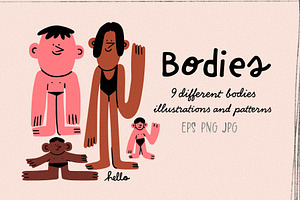 Bodies, a Person Illustration by Twisted Tail