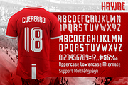 Heyjae Jersey, a Sans Serif Font by Glyphstyle (Thumbnail 5 of 6)