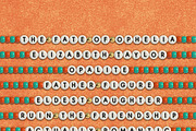 Friendship Bracelet 3D Bitmap Font, a Sans Serif Font by The Creative Bix (Thumbnail 4 of 8)