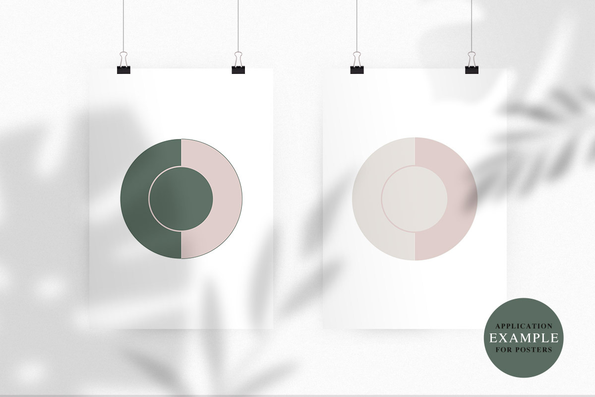 Abstract CIRCLE Shapes Kit, a Texture Graphic by Luna Sonego Design (Photo 7 of 8)