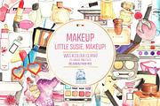 75 MAKEUP AND COSMETICS CLIPART PNG, an Illustration by LilyBoo Clipart (Thumbnail 1 of 4)