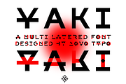 NT Yaki, a Sans Serif Font by NovoTypo (Thumbnail 2 of 5)