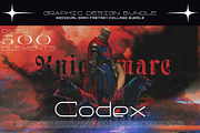 500+ Knightmare Codex - Bundle, an Object Graphic by Lilithcollageart (Thumbnail 12 of 12)