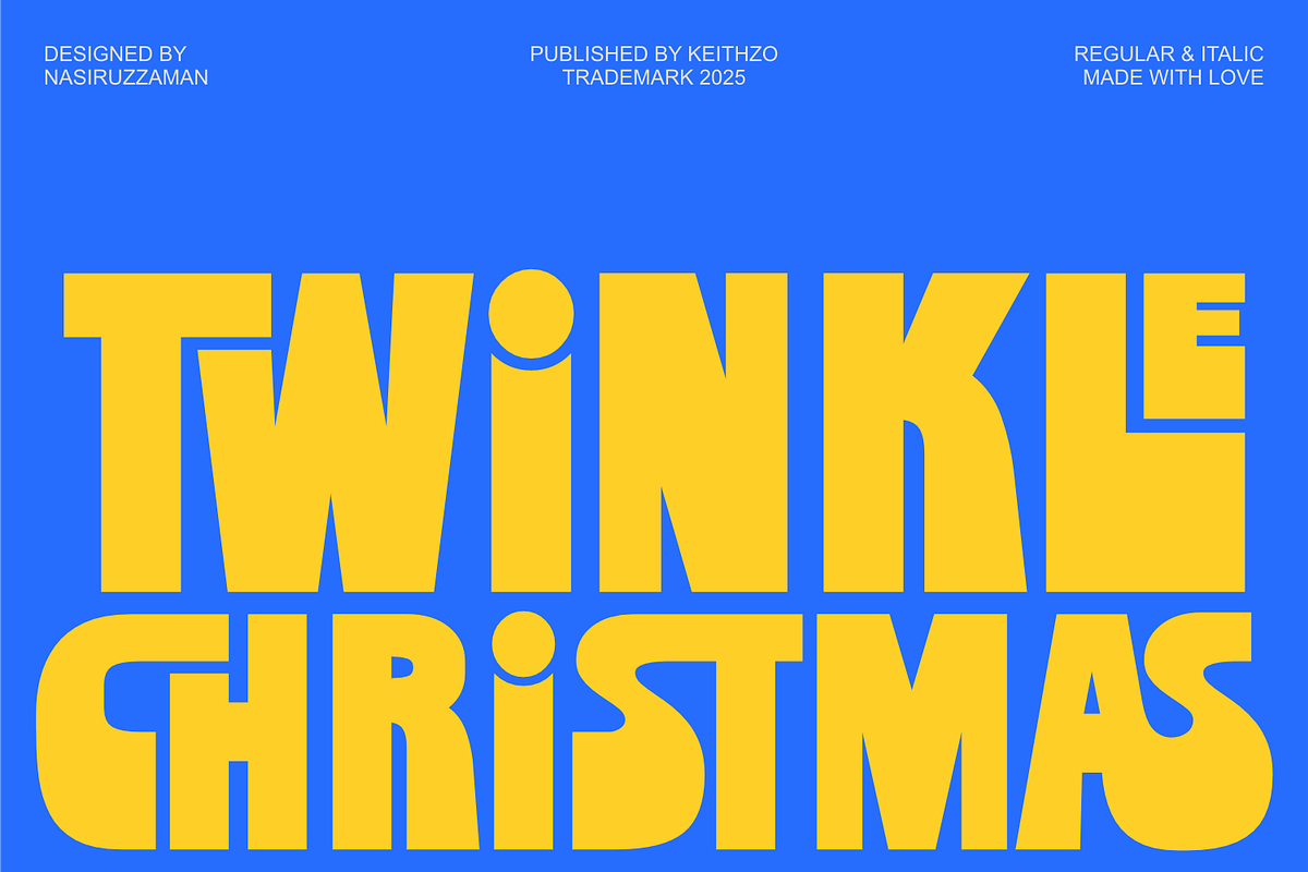 Merry - Display Font, a Sans Serif Font by Keithzo (Photo 2 of 11)