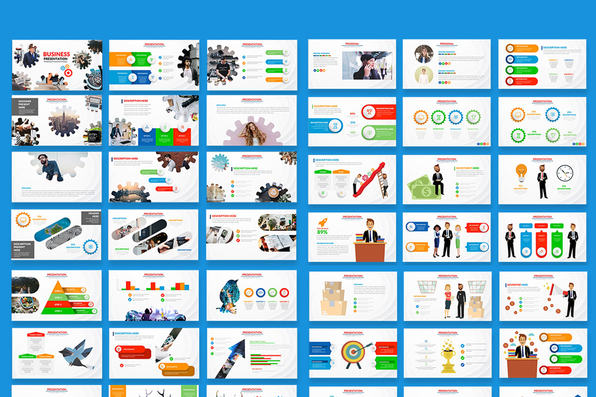 Bundle Powerpoint Presentation, a Presentation Template by Graphicgo (Photo 11 of 22)