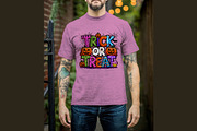 Trick for Treat Digital Shirt Design, a Graphic by Vector Portal (Thumbnail 3 of 5)