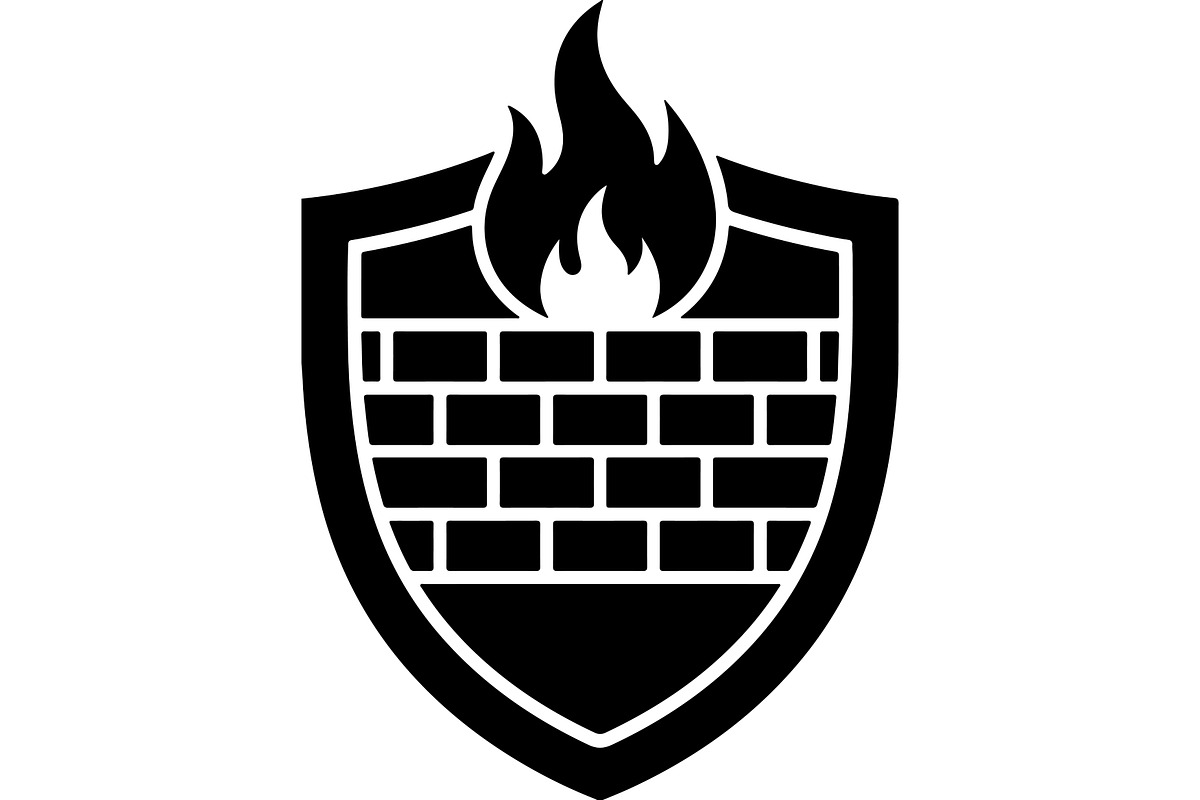firewall security icons, a Technology Illustration by abu67222 (Photo 12 of 13)
