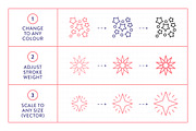 Stars Icons, an Outline Icon by Made by Made (Thumbnail 3 of 7)