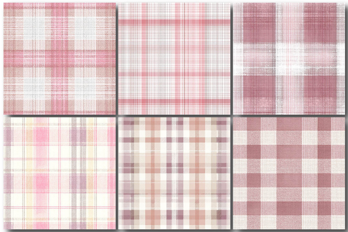 Baby Girl Plaid Pattern Design, a Texture Illustration by DreamPrint404 (Photo 2 of 4)