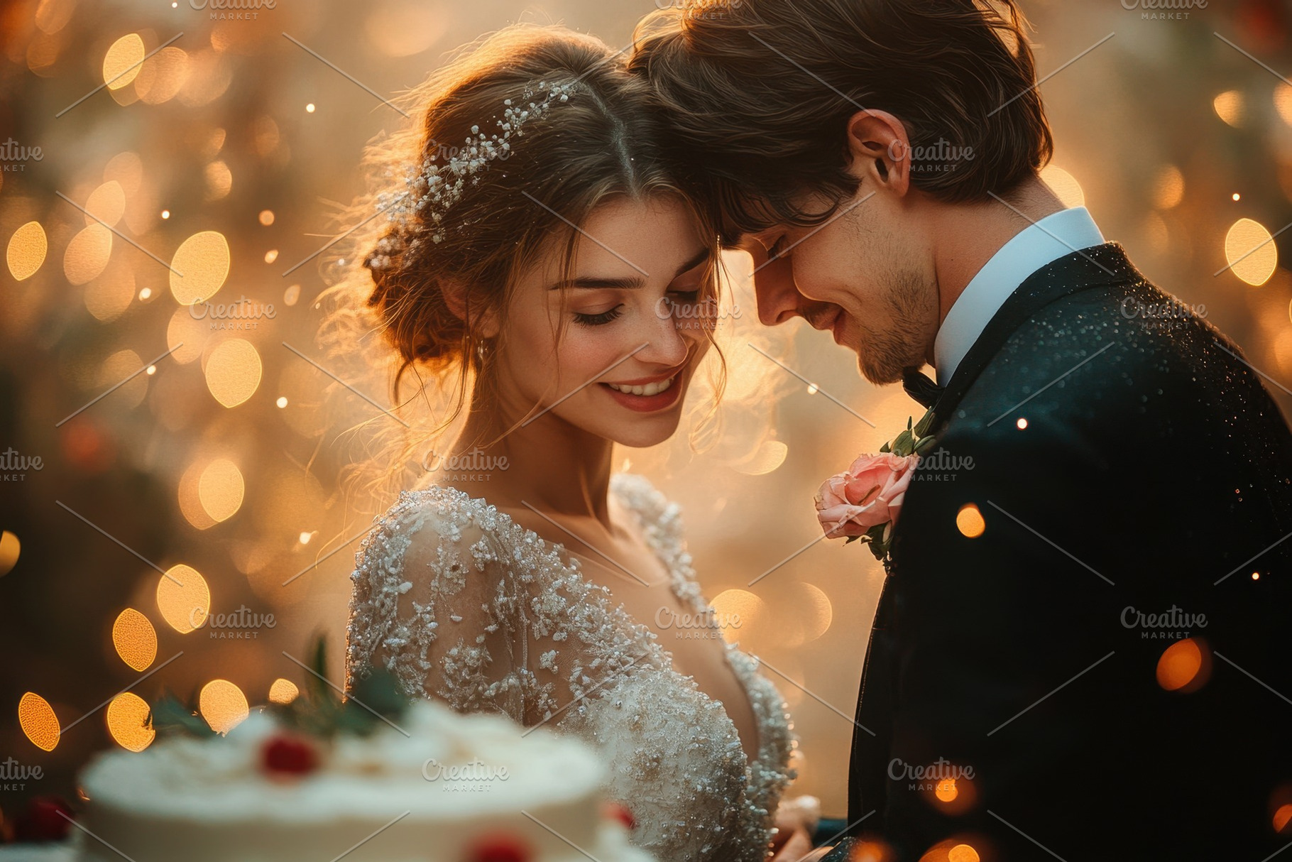 Couple shares an intimate moment dur, a Photo by Tanuart