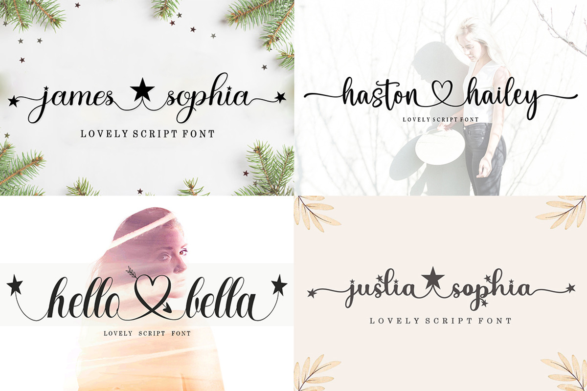 Super Big - Collection Font Bundle, a Script Font by Bosstype Studio (Photo 10 of 12)