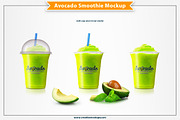 Avocado Smoothie Mockup, a Product Mockup by Plus Media (Thumbnail 5 of 6)