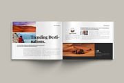 Travel Magazine Landscape Templates, a Magazine Template by Pixelpick (Thumbnail 3 of 13)