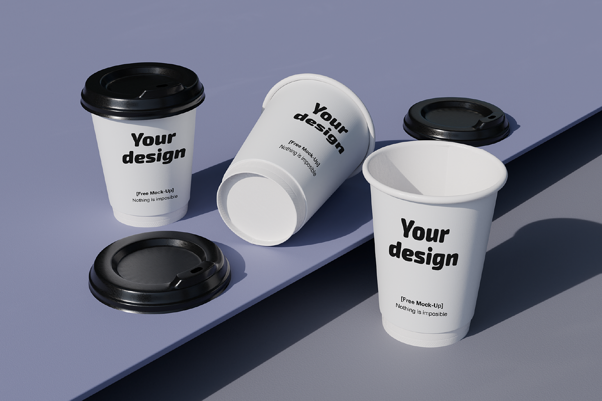 Coffee Cup Mock-Up, a Cups & Container Mockup by Satisfaction (Photo 5 of 6)