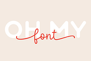 Blushing Hearts - A Font Duo, a Script Font by Ainun Jinan (Thumbnail 6 of 9)