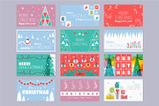 Merry Christmas Cover Templates, a Seasonal Illustration by alexdndz (Thumbnail 10 of 11)