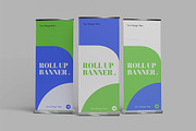 Roll Up Banner Mockup, an Advertising Mockup by Pikachudesign (Thumbnail 4 of 5)