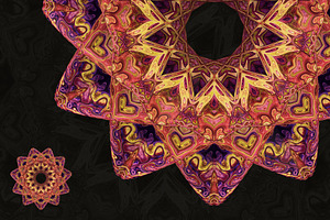 Symmetry: 15 Mandala Shapes