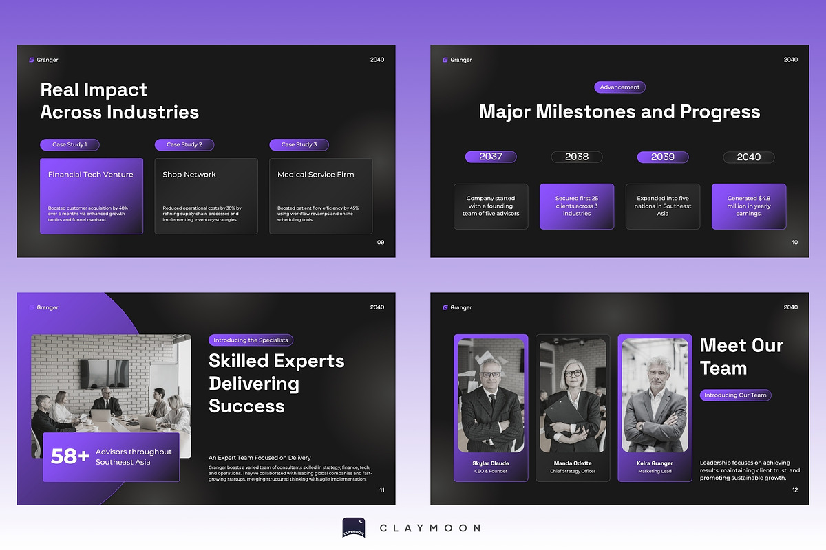Specialist Consulting Presentation, a Presentation Template by Claymoon Lab (Photo 6 of 7)