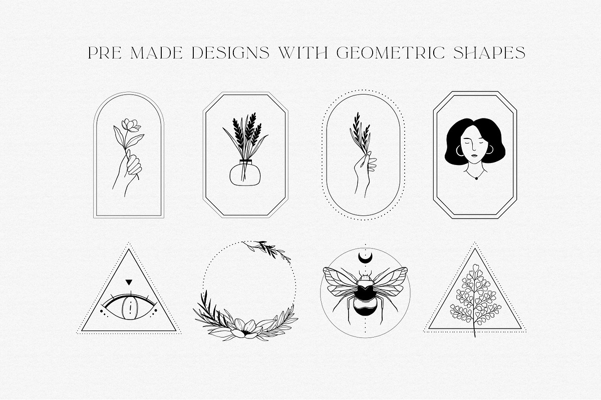 Magic outline logo. Astrology, a Graphic by Kate Macate (Photo 17 of 22)