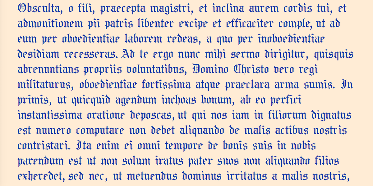 BeneScriptine, a Blackletter Font by Ingrimayne Type (Photo 5 of 5)