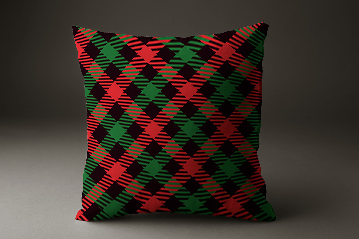 Vector Xmas Tartan & Checks, a Pattern Graphic by SubwayParty (Photo 2 of 4)