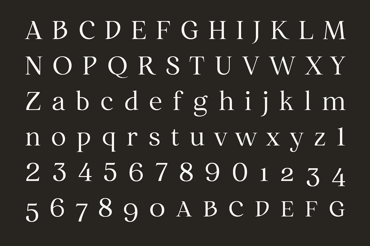 Restora Neue - 18 Fonts, a Serif Font by Nasir Udin (Photo 20 of 20)