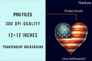 Rustic 4th of July Sublimation PNG, an Illustration by SinaCreation (Thumbnail 4 of 5)
